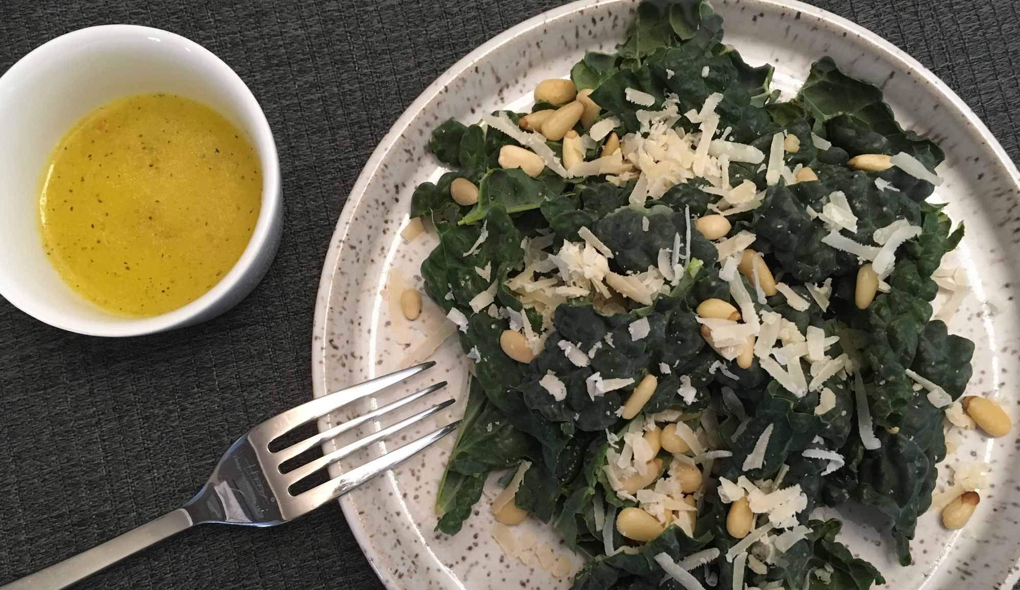 Kale Salad with Lemon Olive Oil Dressing This Is Robyn